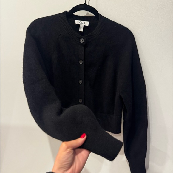 COS - Wool Button-Up Cardigan - Picture 6 of 8